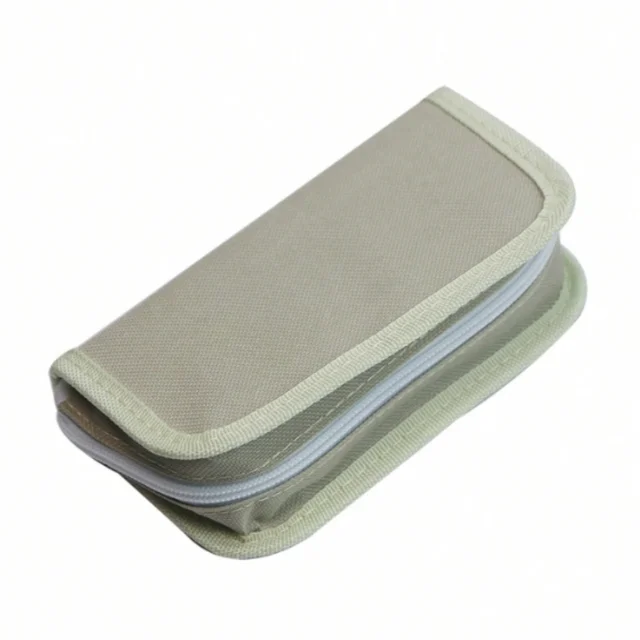 Khaki baby care kit, baby nose inhaler, nail clippers, file, brush, scissors, comb 6 daily cleaning tools 2