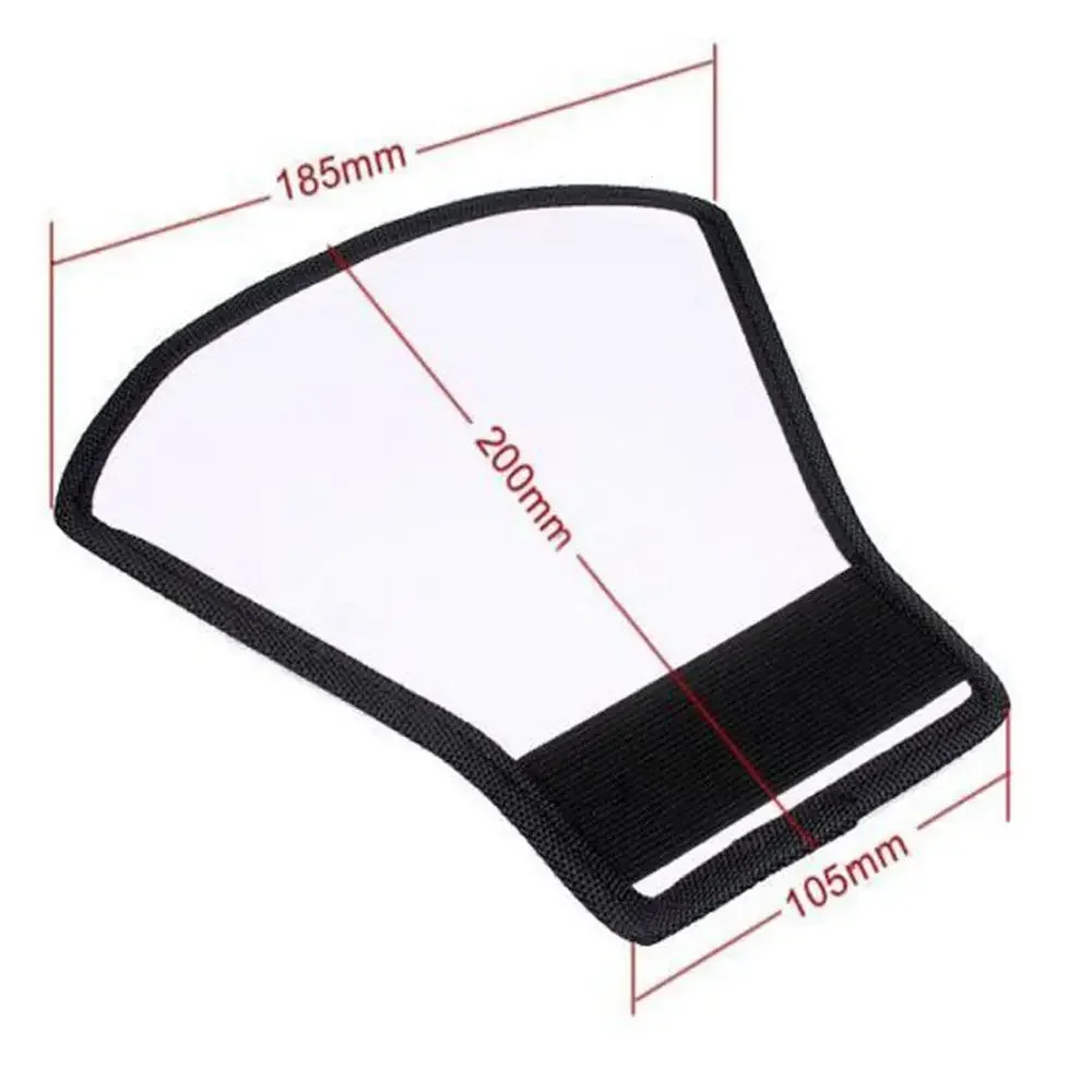 Two-Sides Flash Diffuser Softbox Silver/White Camera Reflector for Nikon Canon Sony Pentax Olympus Yongnuo Godox Flash Speedlite flash diffuser camera softbox camera flash reflector