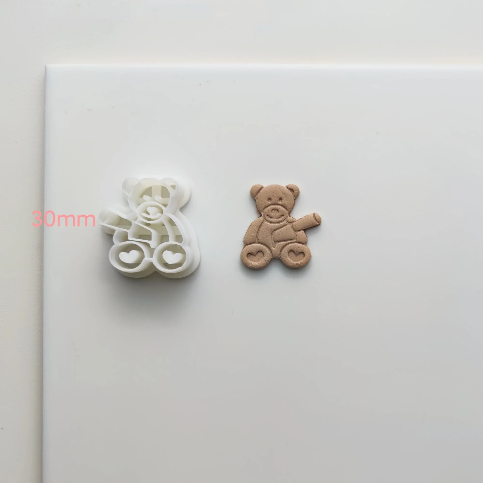 Animal Series/Cat/Dog/Love Bear/Frog/Fox/Rabbit Polymer Clay Cutter Earrings Clay Mold Jewelry Ceramic Pendant Jewelry Ear Mold