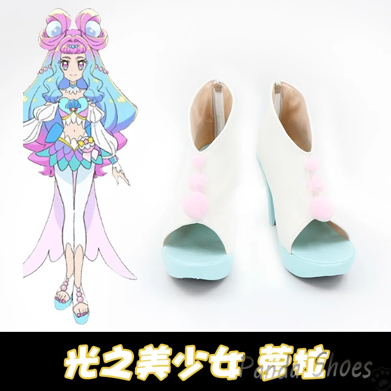 

Anime Futari wa Pretty Cure Laura Cosplay Shoes Anime Cos Comic Cosplay Costume Prop Shoes for Con Halloween Party