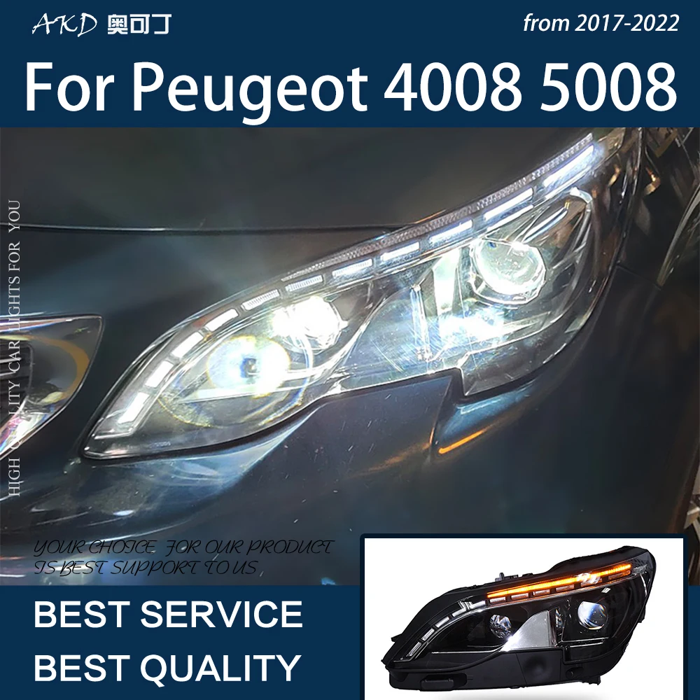 

Автомобильные фары для Peugeot 4008 5008 2017-2021
