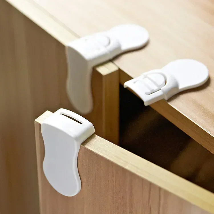 Cabinet lock drawer lock baby safety security protection anti-pinching hand cabinet drawer lockers baby safety accessories buckle for child