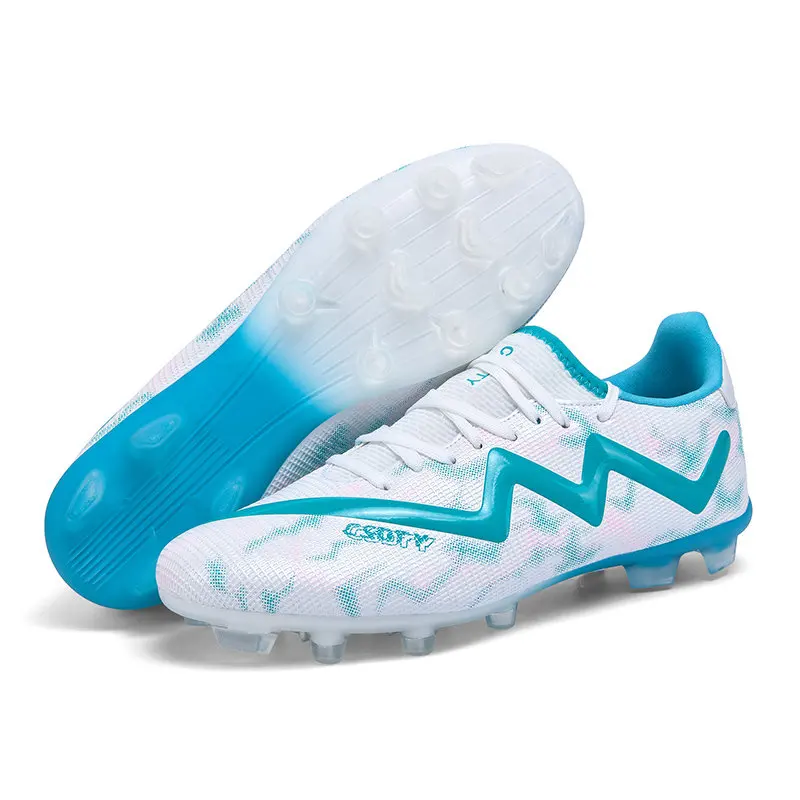 Original Brand Blue Men's Professional Non-Slip Soccer Cleats