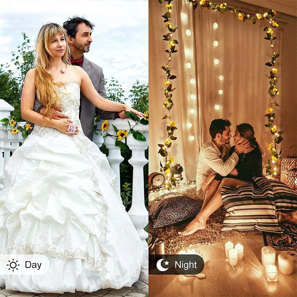 Рисунок 5 - Светодиодная гирлянда на батарейках/солнечных батареях