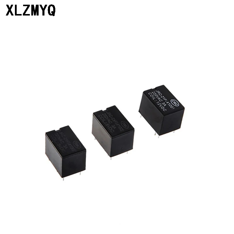 Description Picture 2 of item10pcs JRC-21F Miniature PCB Relay 4100 DC 3V 5V 12V Mini Power Relay 6Pin PCB Mount Circuit Board Relays 3VDC 5VDC 12VDC