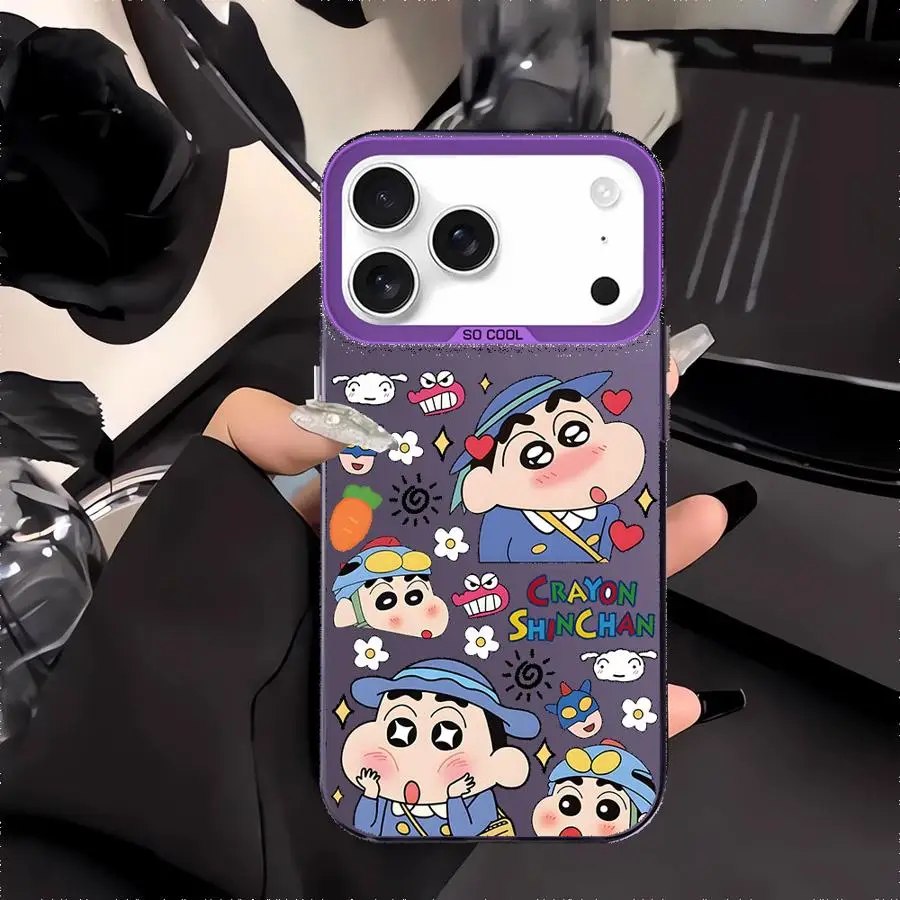 Crayon Shin-Chan Cartoon Phone Case - Fun and Durable Back Cover