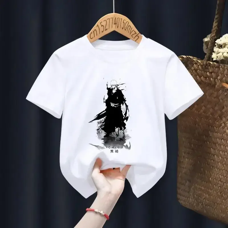 

Japanese anime bleach graphic print t shirt men women fashion Harajuku streetwear short sleeve plus size unisex