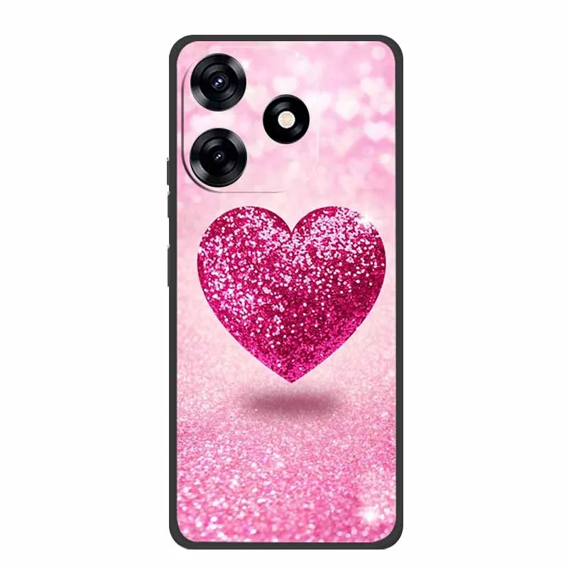 Enhanced Shockproof Black Silicone Phone Case - Stylish & Durable Back Cover Coque