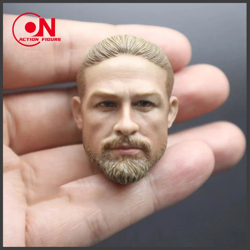 1/6 Male Head Sculpture, Charlie Hunnam, European Man