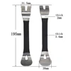 Stainless steel pry plate buckle driver for car modification removal of audio navigation center console interior door panel tool 2