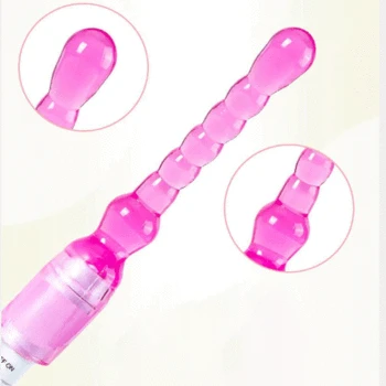 Dildo Anal Toy Anal Bead Viabrator Sexual Toy Adult Anal Telescopic Thrusting Cuentas Anal Women's Adult Products Dildo 3