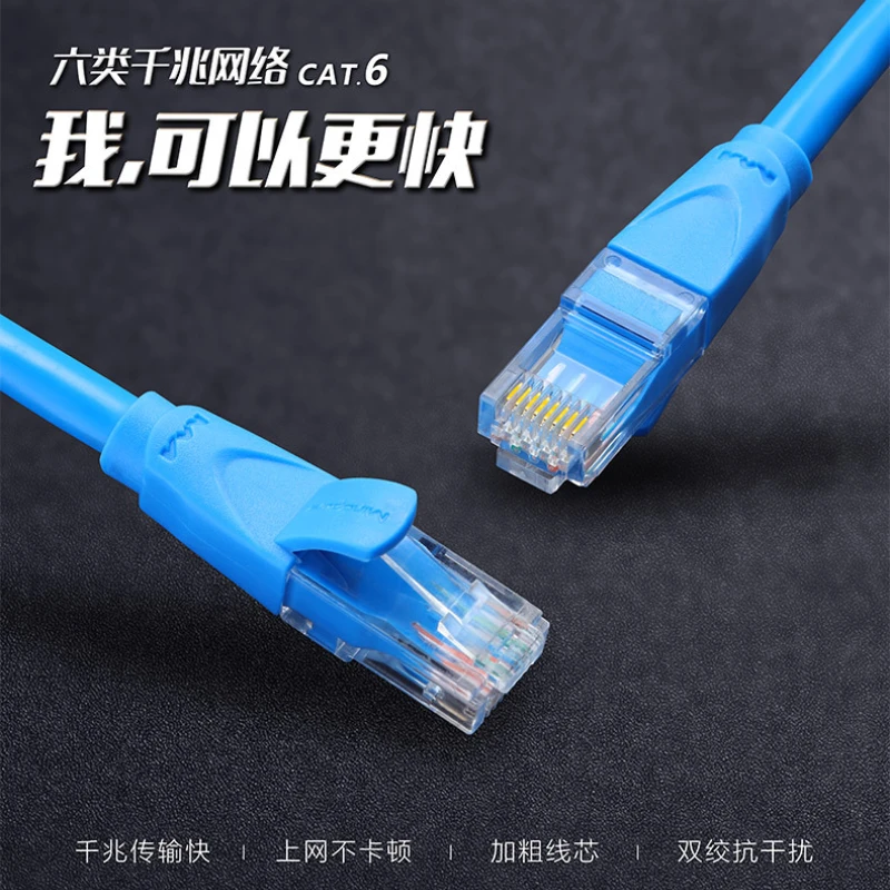 

FENGTAI Ethernet Cable Cat6 Lan Cable UTP RJ45 Network Patch Cable 10m 15m for PS PC Internet Modem Router Cat 6 Cable Ethernet