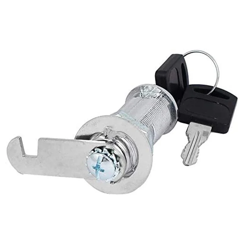 Drawer Cabinet Locking Security Cylinder Cam Lock w 2 Keys 19mm x 16(20/25/30/35/40)mm Thread cabinet door lock door lock buckle drawer lock