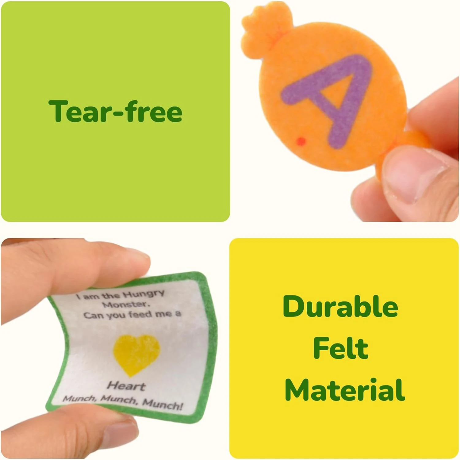 Montessori Letter Recognition Matching Game Social Emotional Learning Toy  to Express Emotions for Kids Age 3+ 3