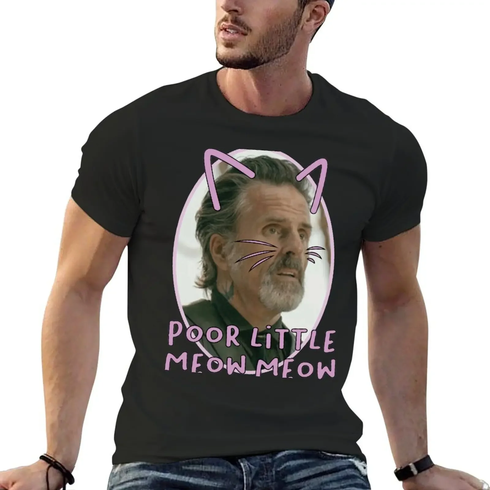 

Футболка Bad Little Meow Izzy Hands, быстросохнущие мужские хлопковые футболки