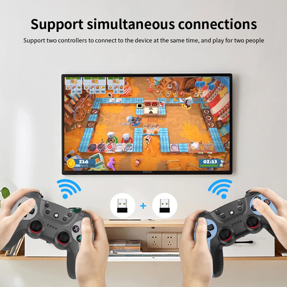 BROODIO 2.4Ghz  Ʈѷ  е, PS3, PC, TV ڽ, ȵ̵ , ̽ƽ PC Ʈ  Ʈѷ