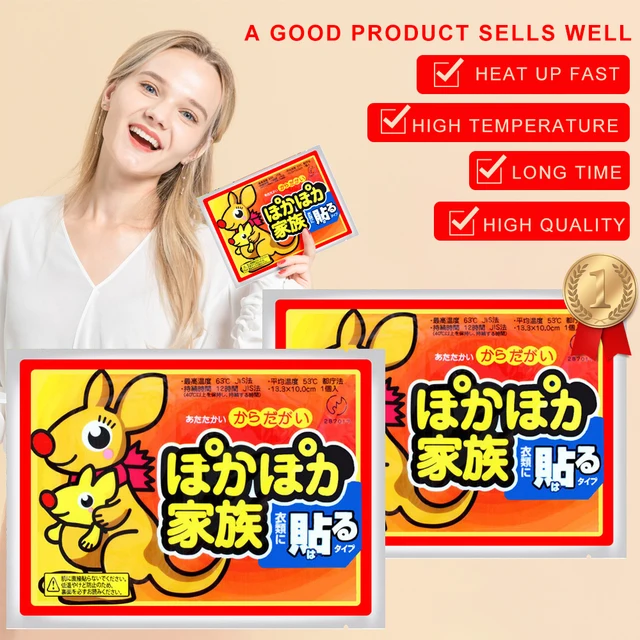 Csomagok Önmelegítő Melegebb Melegítő Melegítők Testpaszta Láz Pad Kézi Derék Láb Bot Has Téli Meleg Eldobható