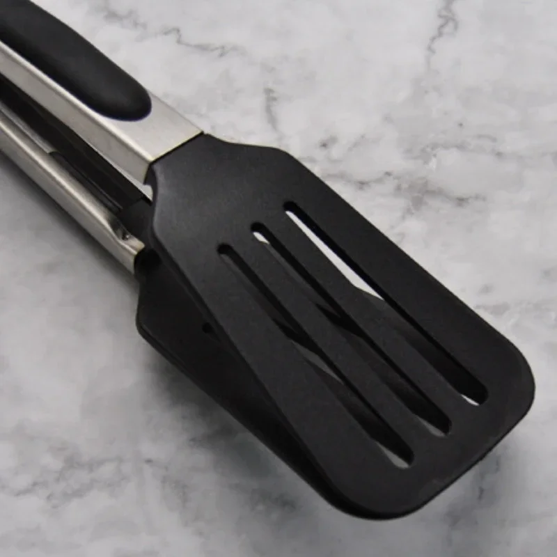 Food Serving Tong Spaghetti Tong Non-Slip Silicone Pasta Tongs Teeth Lock High Temperature Resistance Kitchen Noodles Clips Tool