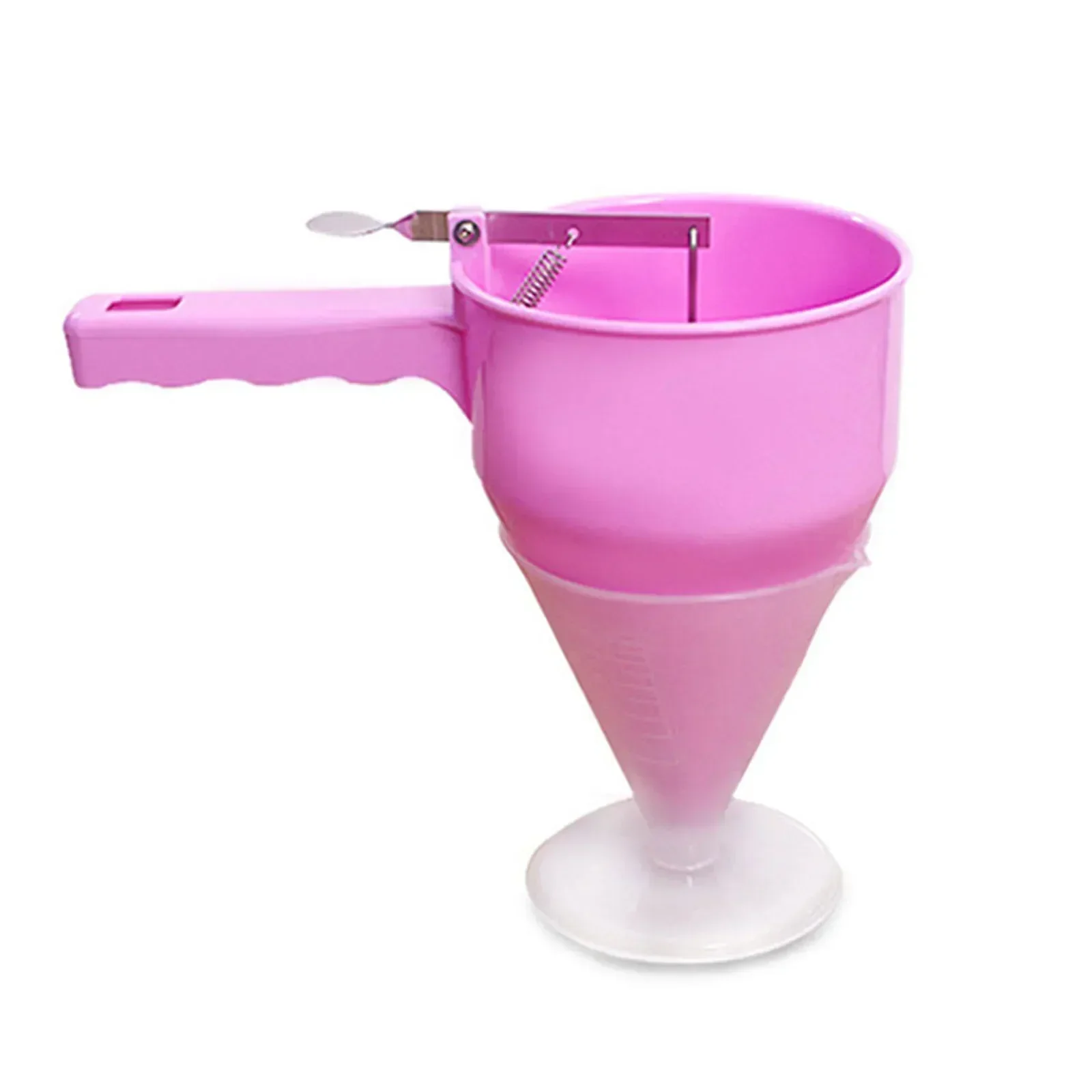 Chocolate Balls Plunger Funnel Easy To Operation ABS Cake Dispenser Pancake Batter Dispenser Pistons And Springs
