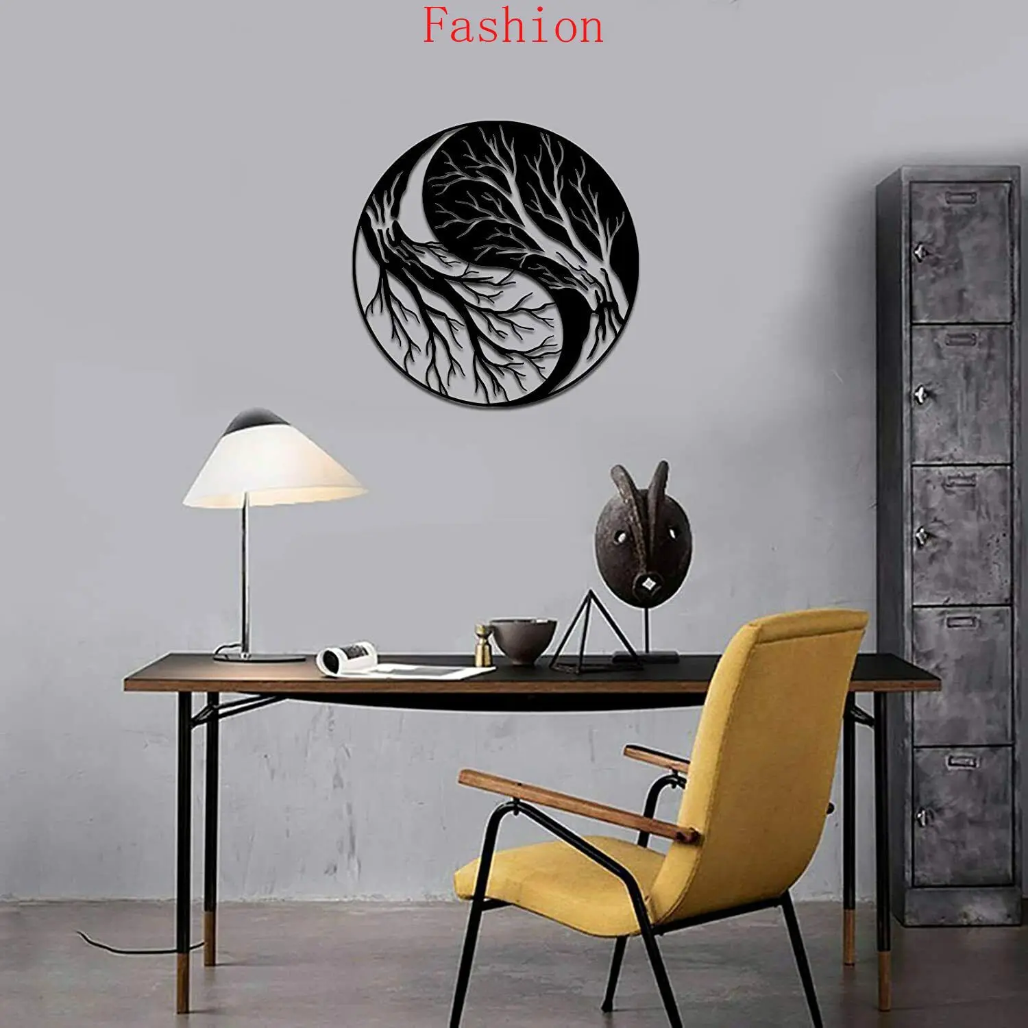 

Tree of Life Metal Wall Art Decor Reverse Tree Wall Sculpture Artwork Large For Home Living Room And Wall Dectoration Metal Art