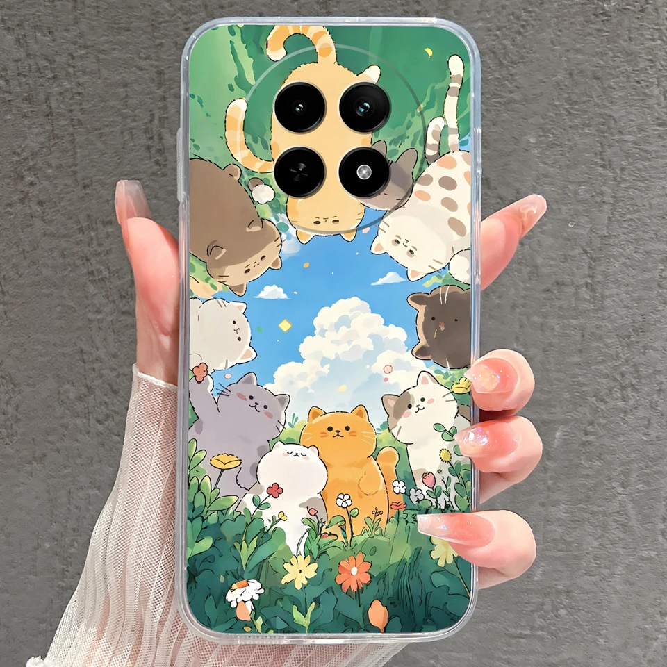 Enhanced Product Title:  
Little Fish Moon Non-Slip Camera Protection Clear Case
