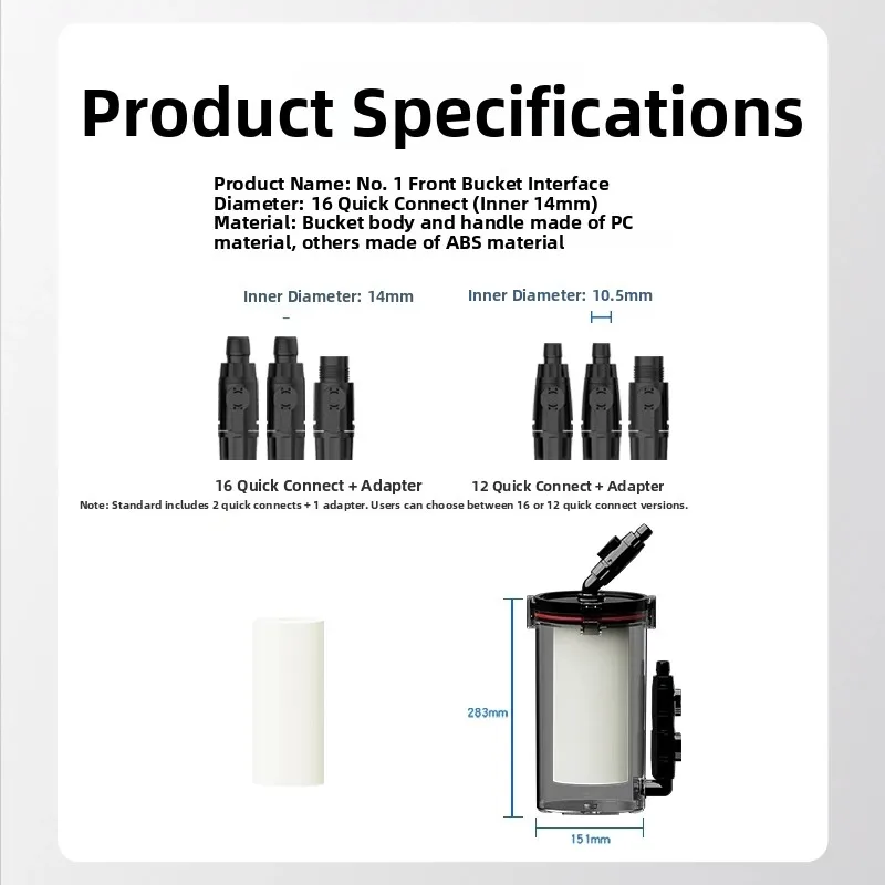 Netlea Pre-Filter Buet High Densi Sponge External Power off Fi Tank Filter Buet Silent Operation Aquarium Equipment