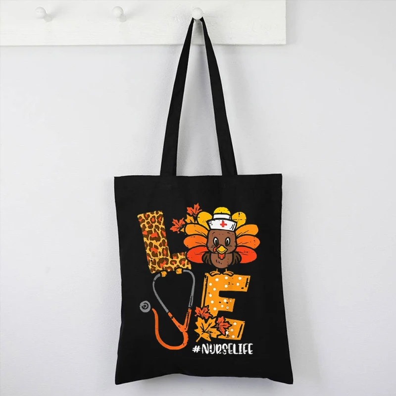 Nurse Leopard Turkey Shirt Nurse Gift Thanksgiving Nurse Shirts Thankful Nurse Aesthetic Clothes Gift Funny Nurse Tee Pumpkin