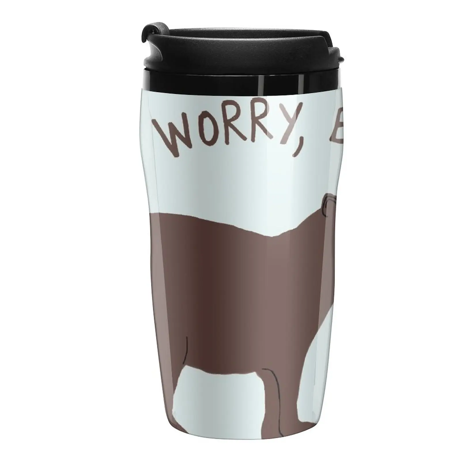 

New Don't Worry, Be Capy (Capybara) Travel Coffee Mug Thermal Coffee Bottle Espresso Coffee Cups Espresso Cup