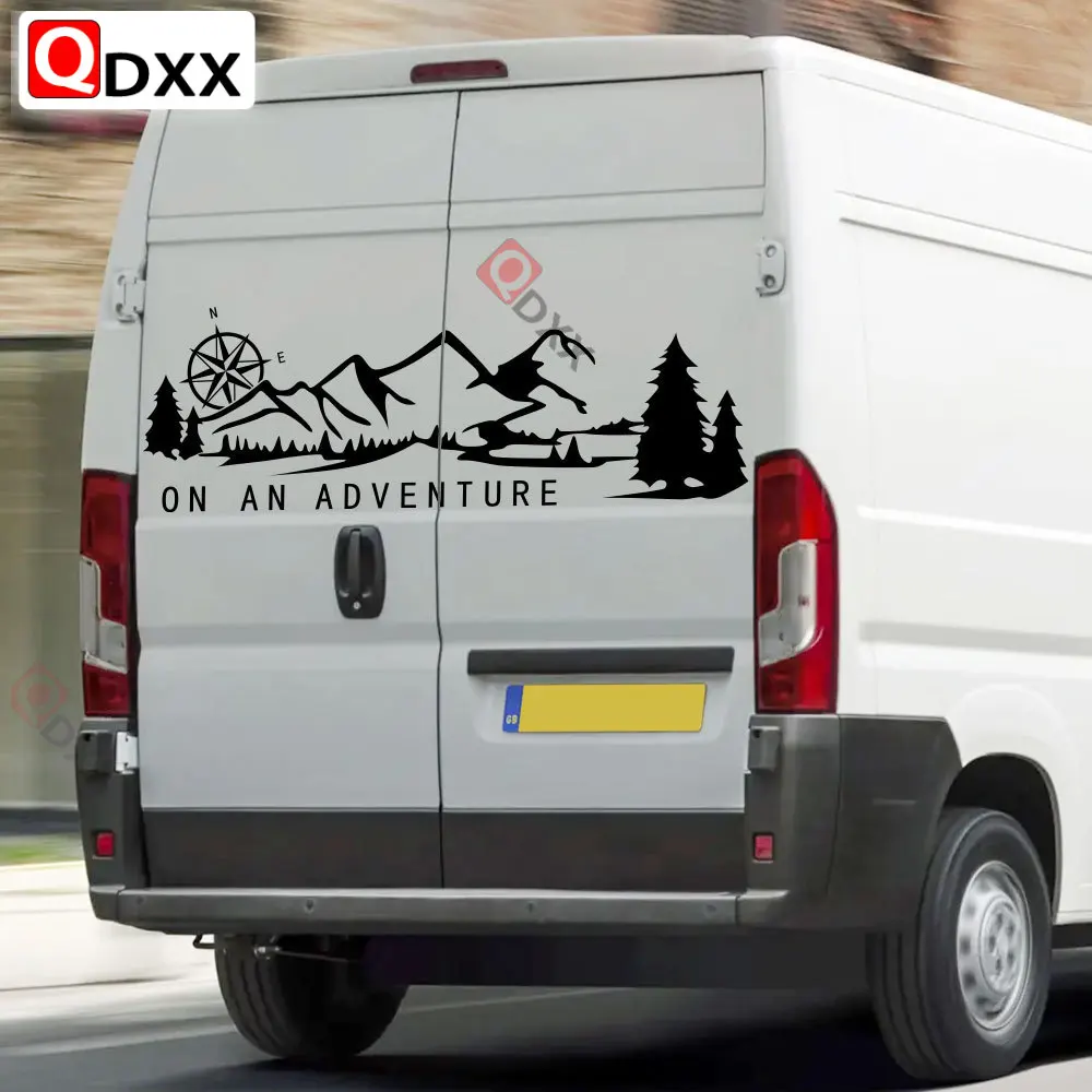 1Pc Adesivi Per Auto Decor Grafica Personalizzata Decalcomanie In Vinile Per Fiat Ducato Citroen Jumper Peugeot Boxer Camper Van Accessori Auto