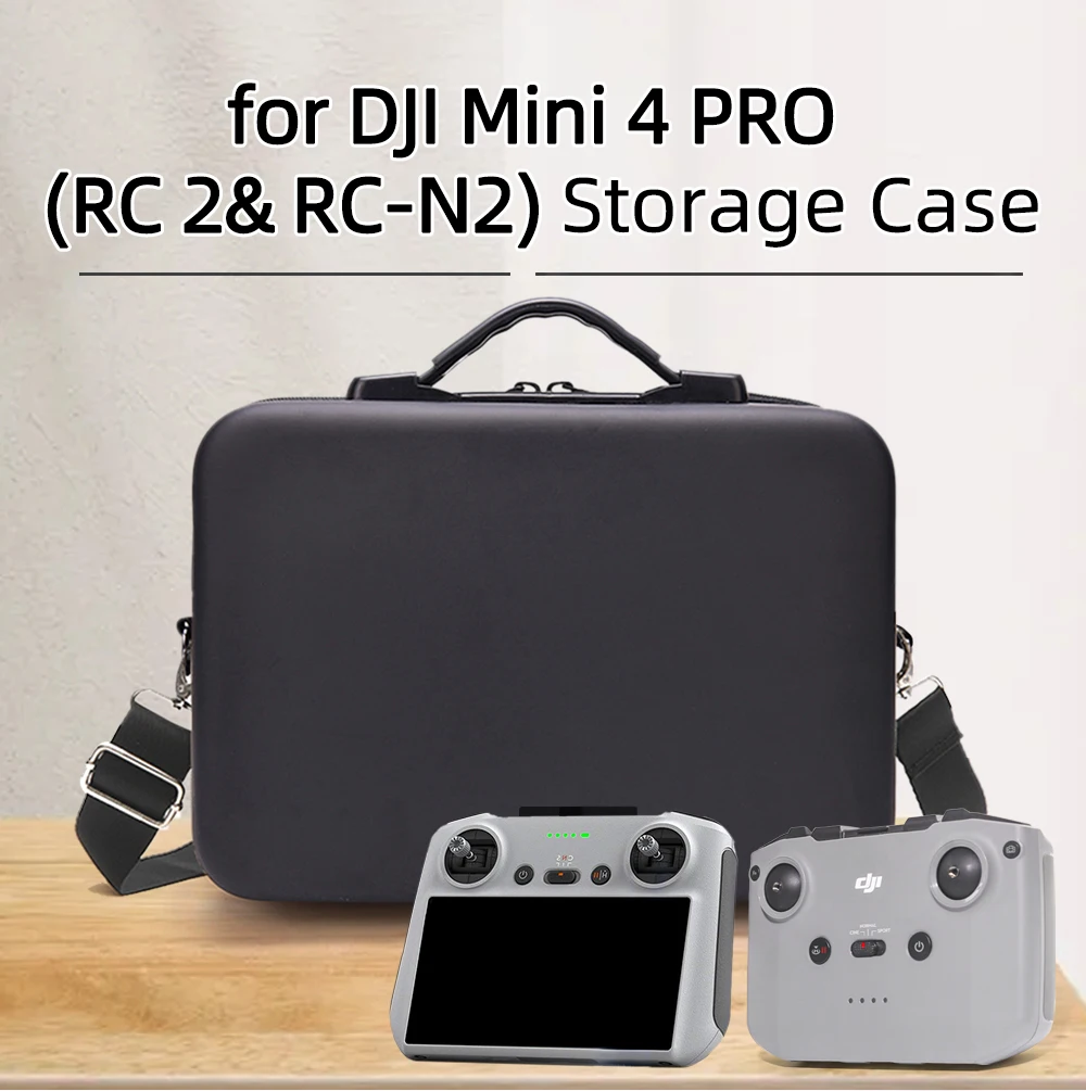 DJI Mini 4 Pro Bag Storage Box RC-N2 Small Grey/black Body Bag Fly-more Combo Crossbody Case for DJI Mini 4 Pro Accessories