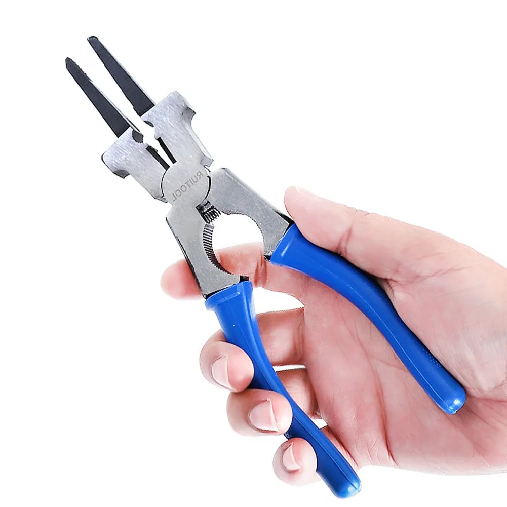 8inch Multi-Function Welding Pliers Mig Welding Welders Multipurpose Pliers Blue / Black Is Convenient And Practical
