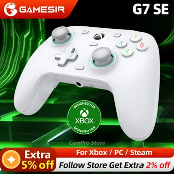 GameSir G7 SE 유선 게임패드 Xbox 게임 컨트롤러, PC Win11 12 Xbox 시리즈 X, 시리즈 S, Xbox 원 홀 이펙트 조이스틱, 오리지널