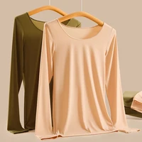 Sous-vêtement thermique femme vêtements d'hiver sans couture épais Double couche Lingerie chaude femmes ensemble de vêtements thermiques femme 2 pièces 2