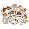 Hebrew Alphabet Boys/Girls Mood/Feeling Phonics Cards Baby Preschool Montessori Learning Early Educational Flashcards For Kids 5