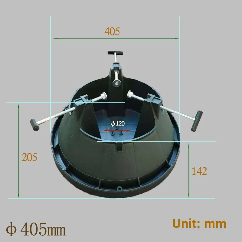 Diameter 51.5cm Christmas Tree Base Decoration Christmas Tree Bracket Decoration Accessories Base
