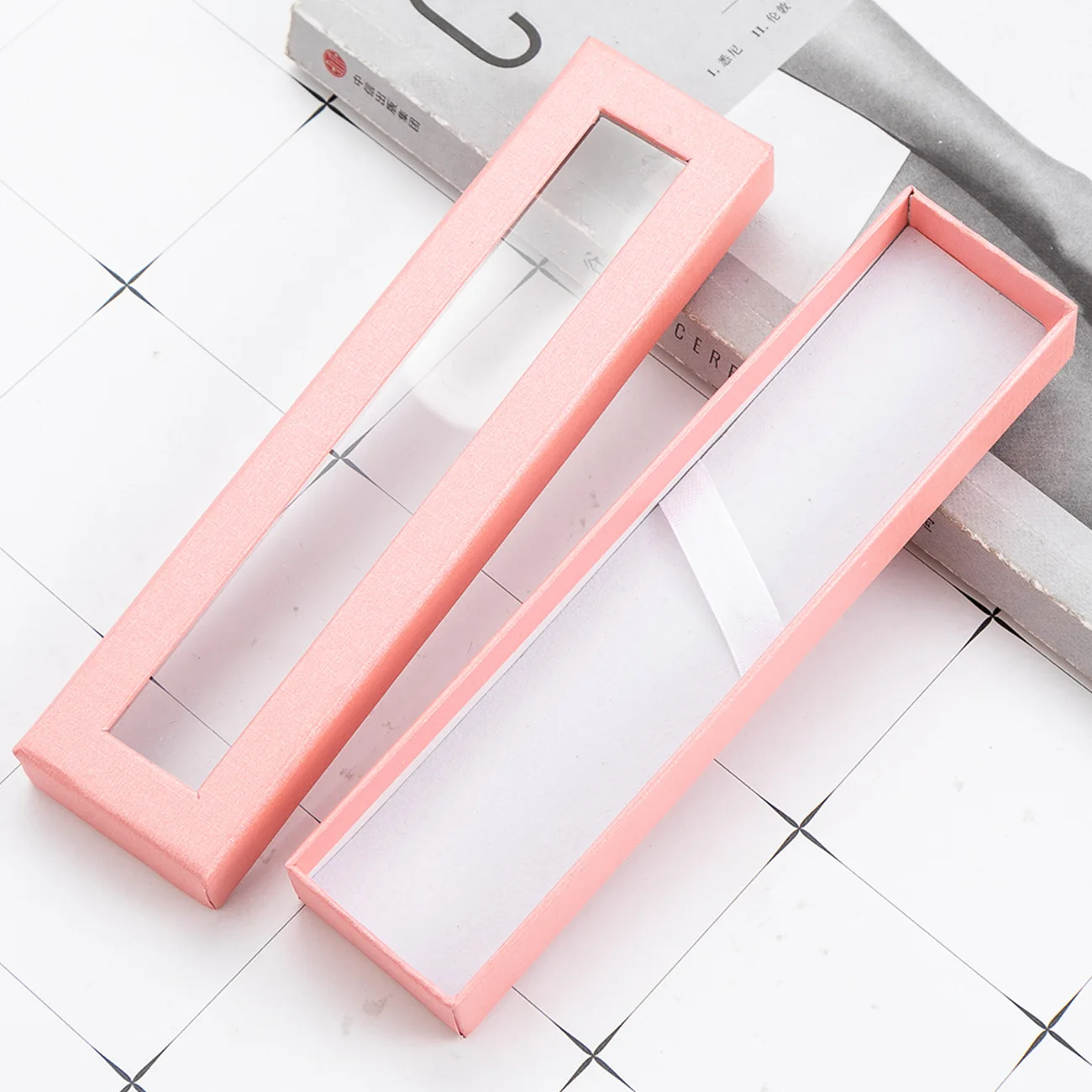 Pen Box Paper Box Jewelry Gift Pen Heaven and Earth Cover Gift Stationery stationery box