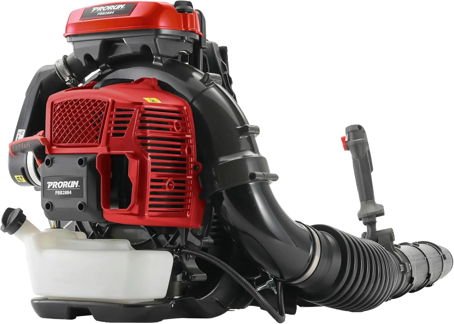 Air Blower 75.6cc 1020 Cfm 240 Mph Gas Powered 2 Cycle Backpack Leaf Blower Anti Vibration System Easy Maintenance
