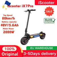 Trottinette électrique 1000W*2 moteur adulte iScooter iX7Pro pour les routes de montagne 1