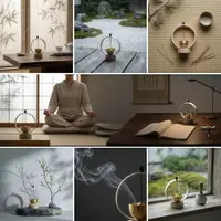 Singing Bowl Set Meditative Meditation Instrument Yoga Wind Chimes For Yoga Meditation Calming Mind Spiritual Healing Ornament - Image 4