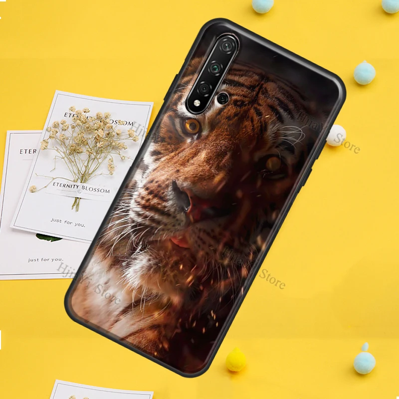 Tiger Face Design Protective Phone Case