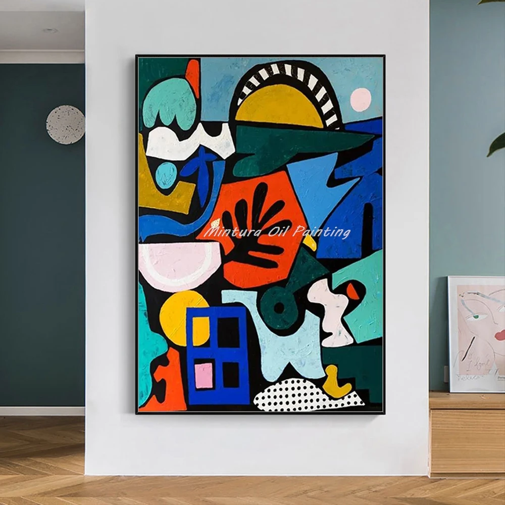 Mintura,ขนาดใหญ่ Handmade Texture อะคริลิคบนผ้าใบ,โมเดิร์นบทคัดย่อโปสเตอร์,ภาพผนังศิลปะ,ตกแต่งห้อง,ตกแต่งบ้าน 1