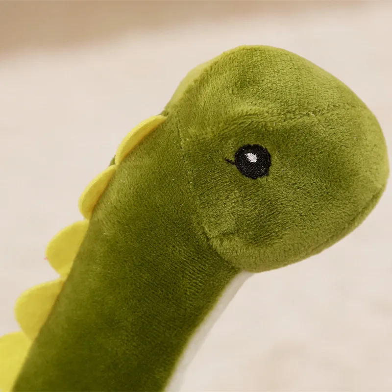 Stuffed Toy 50/80cm Cuddly Dinosaur Tanystropheus Plush Dino Blue/Green/Pink Girls Boys Xmas Gift Birthday