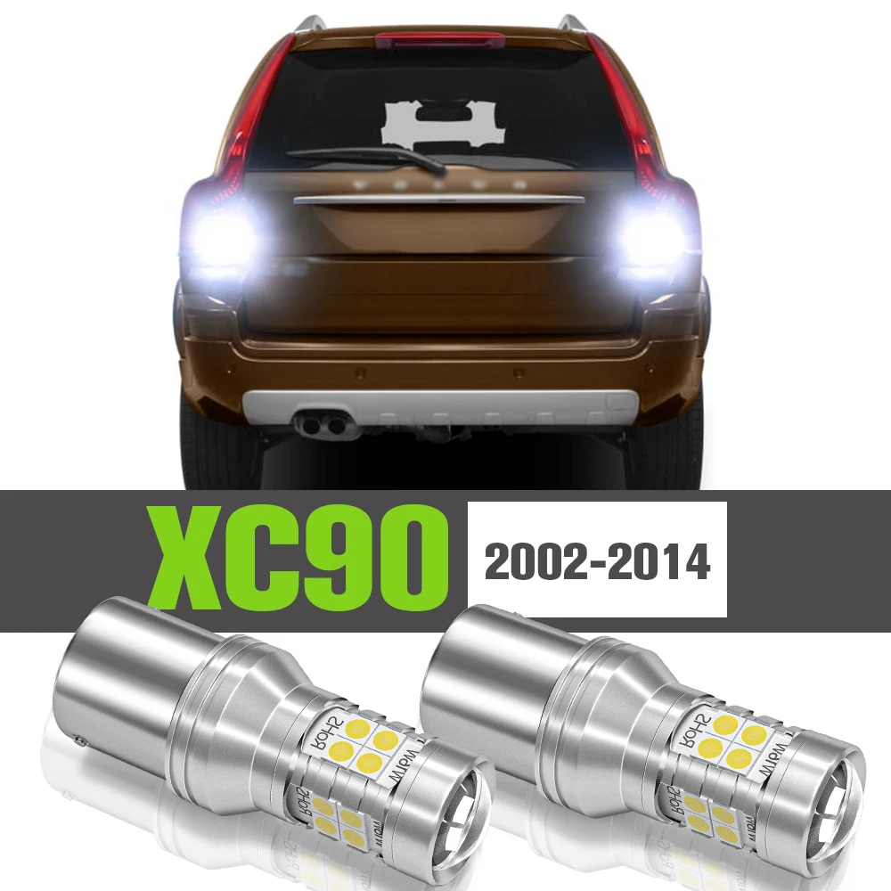 

2x LED Reverse Light Accessories Backup Lamp For Volvo XC90 2002 2003 2004 2005 2006 2007 2008 2009 2010 2011 2012 2013 2014