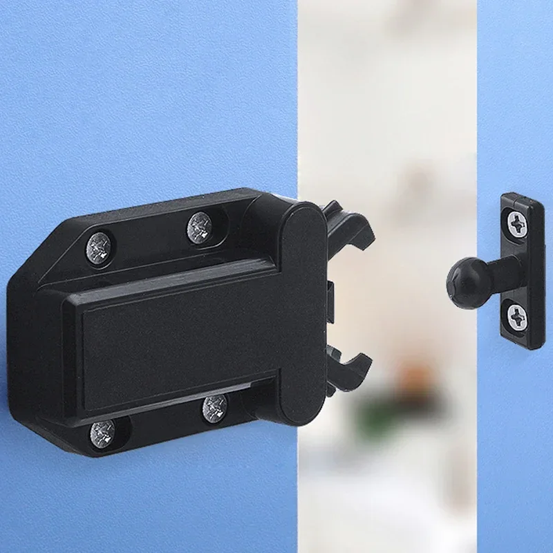 4*Push To Open Catch Door Latch Kitchen Cabinet Touch Release Drawer Cupboard Home Lock Latches Bolts Tool Hardware