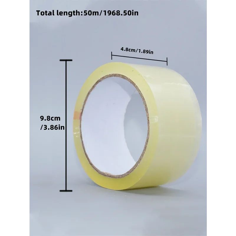 Packing Tape Low-noise silent transparent strong adhesion BOPP logistics packaging sealing glue office