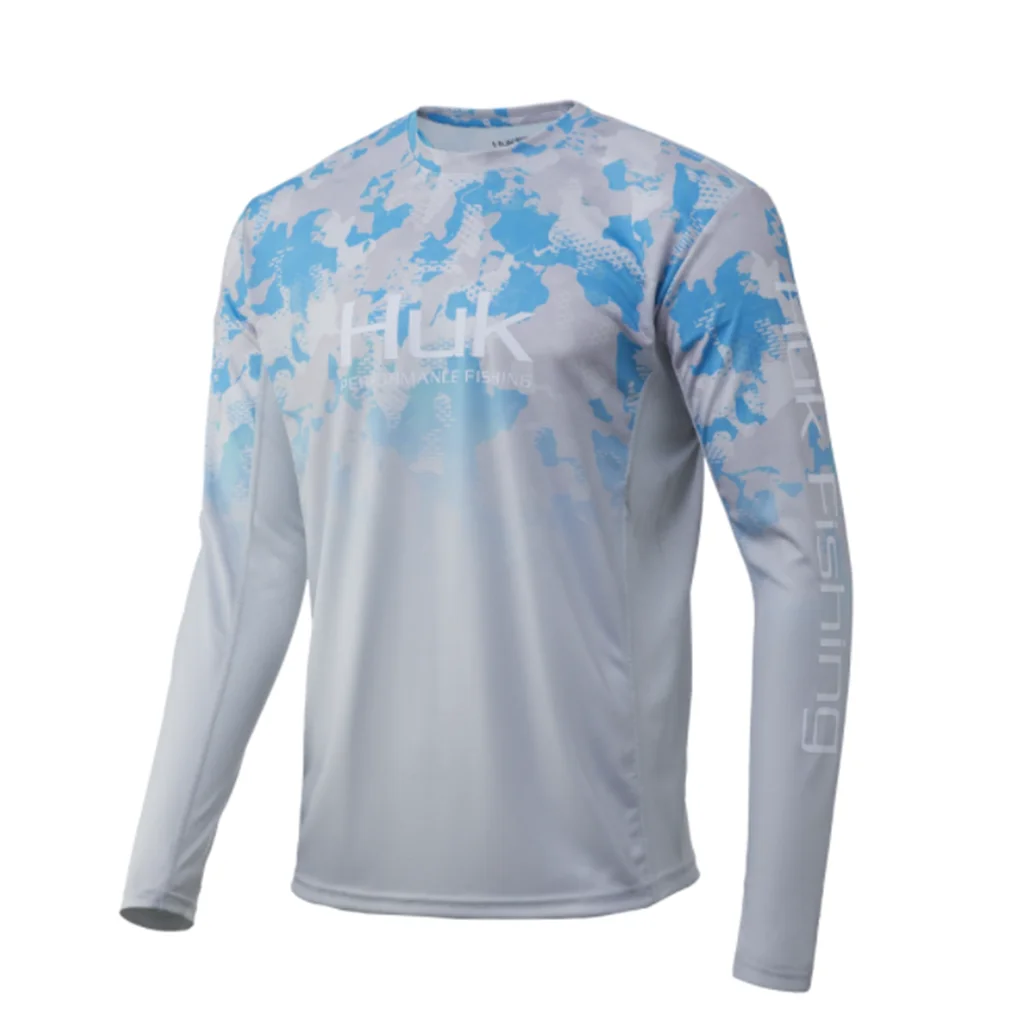 Sport Gear Fishing Clothing Fishing Shirts Long Sleeve Uv Protection Breathable Quick Dry Anti-UV Sunscreen Tops