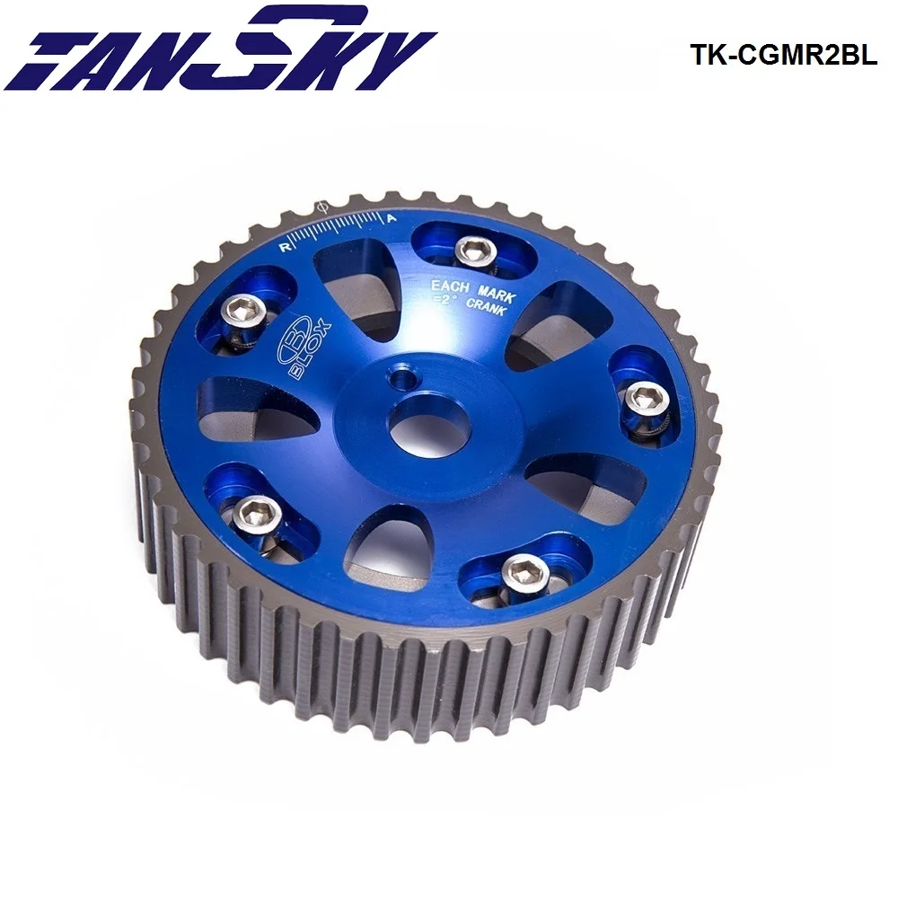 For Toyota Celica/MR2/3S-GTE Upgrade Adjustable jdm 2Pcs Aluminium Camshaft Cam Gear Blue TK-CGMR2BL