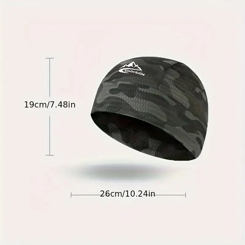 trendy melon cap for men and women spring and summer ice silk cycling small cap running sports bicycle inner lining ha