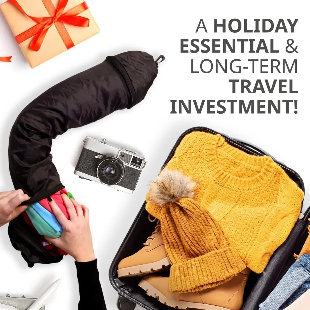 Description Picture 2 of itemStuffable Clothing Travel Neck Pillowcase Neck Pillow Portable Travel Neck Pillow For Train With Refillable Support Stuffable