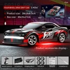 New 1:16 Infinitely Variable Speed Remote Control Car 4WD High Speed Drift Light Remote Control Racing Car Toy Christmas Gift 6